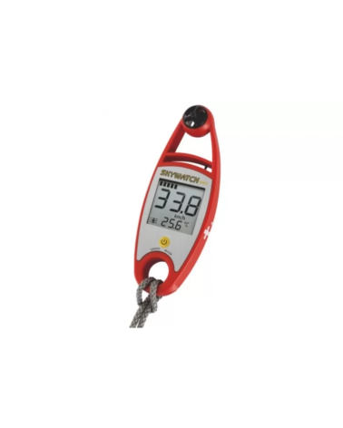 Anemómetro-termómetro Skywatch colección suiza - red